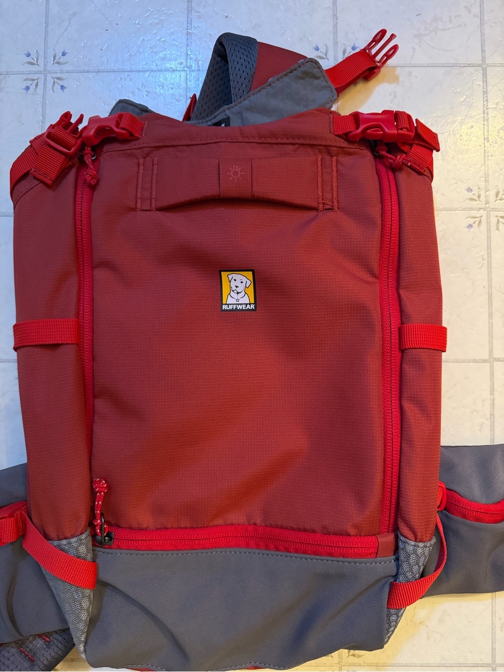 Ruffwear Dog Carrying Backpack size XXS - Red